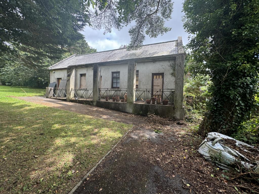 Lot: 117 - DETACHED PROPERTY FOR CONVERSION - View of the outside of the property from the side